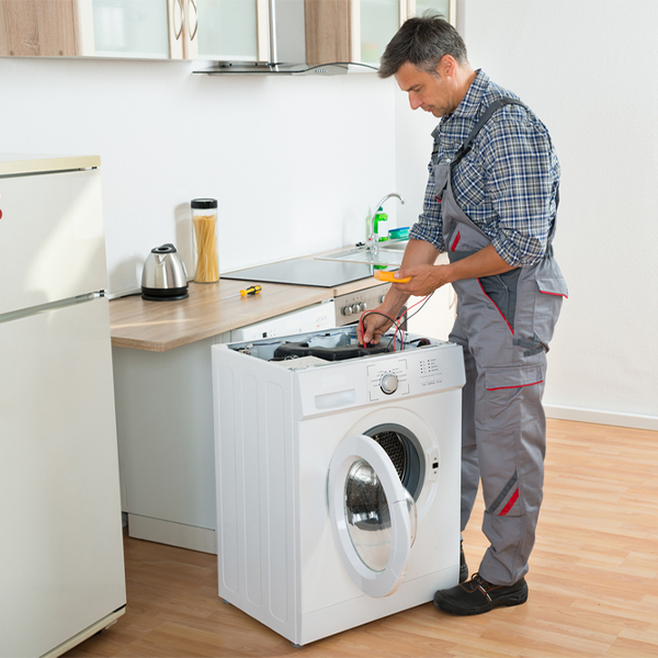 can you walk me through the steps of troubleshooting my washer issue in Blenheim